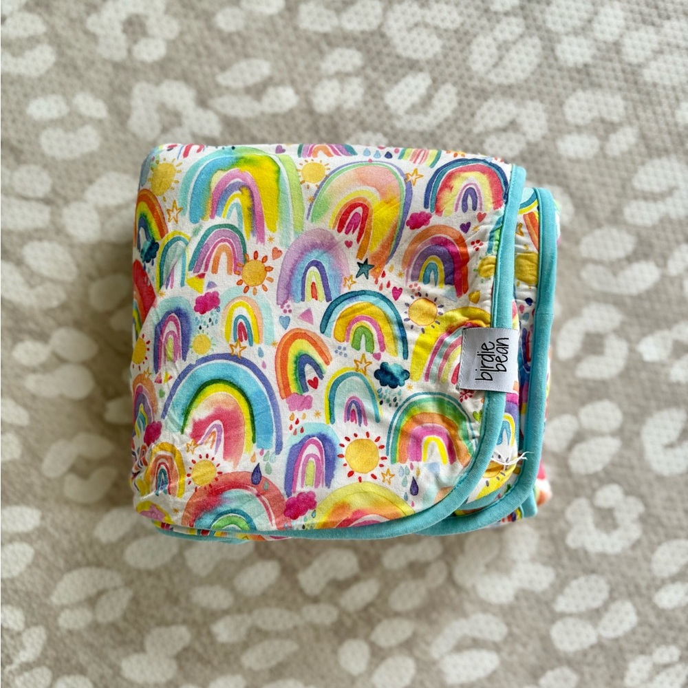 Birdie Bean Millie baby sized hooded towel